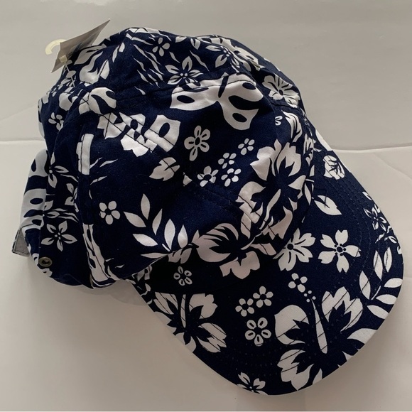 STRAND HEADWEAR tropical floral baseball style hat adjustable back spring summer - Picture 10 of 11